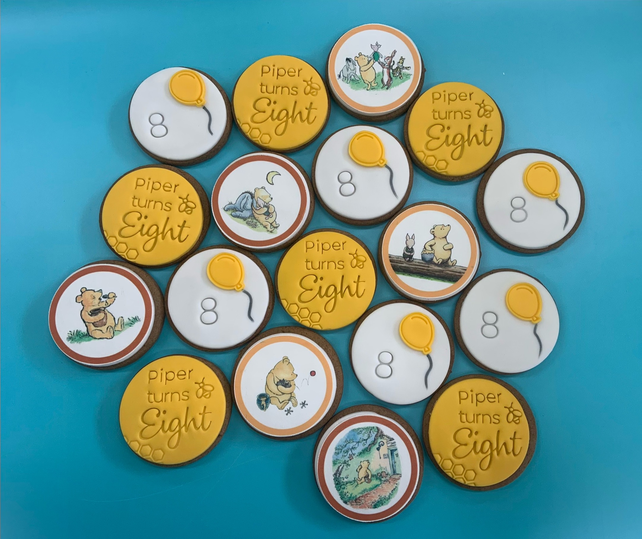 Children's Birthday Custom Cookies