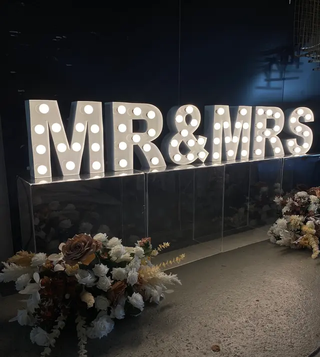 MR&MRS (40cm light up)