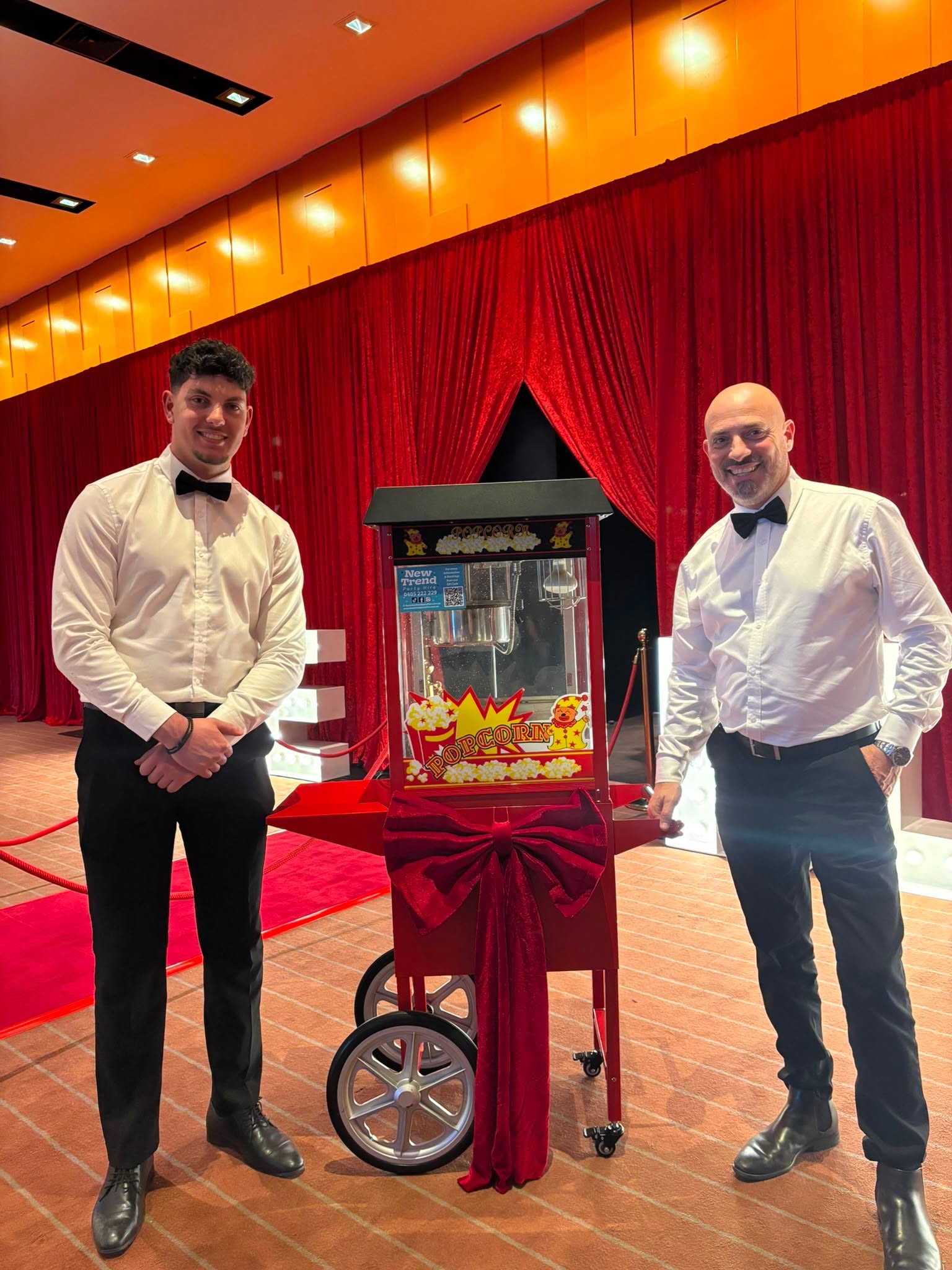 Popcorn Machine with Cart