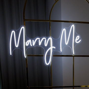 "Marry Me" Neon Sign